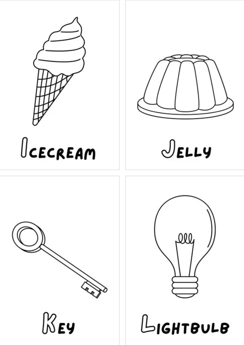 Alphabet Coloring - Printable Pages for Kids