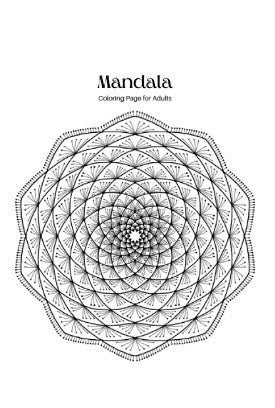 Digital Mandala Coloring Worksheets for Adults